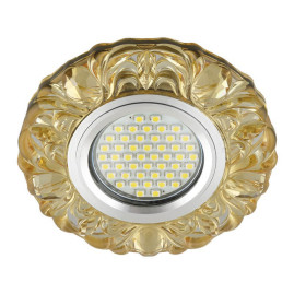 Встраиваемый светильник Fametto Luciole Dls-L136 Gu5.3 Glassy/Yellow