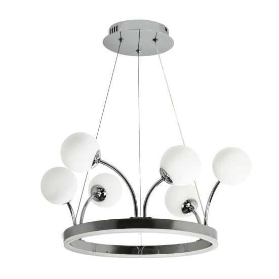 Подвесная светодиодная люстра Modelux Modestyle MS.1535.6 CR