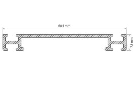 Профиль Arlight PHS-3X-Base-H7.8-2000 Anod 019870