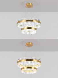 Подвесной светодиодный светильник Natali Kovaltseva Smart Нимбы Innovation Style 83004
