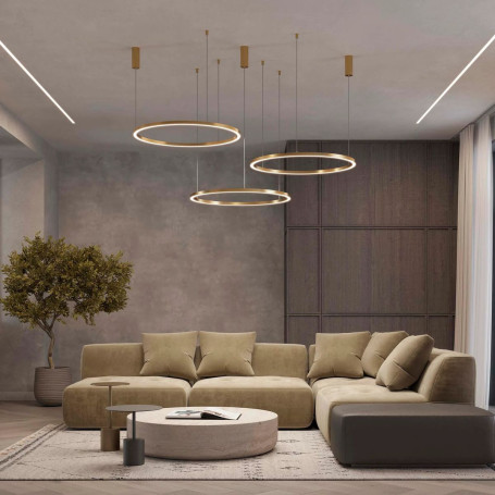 Подвесной светодиодный светильник Arlight SP-Congo-Mult-1-R800-42W Day4000 046249