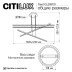 Подвесная люстра Citilux Trent CL203731