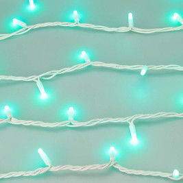 Уличная светодиодная гирлянда Ardecoled нить 24V разноцветная ARD-String-Pro-10000-White-95Led-Milk-Live RGBW-DMX 031757