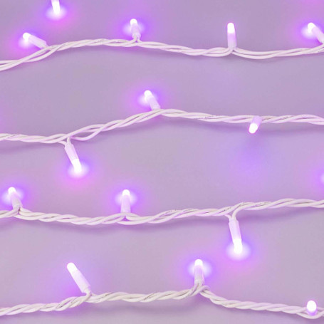 Уличная светодиодная гирлянда Ardecoled нить 24V разноцветная ARD-String-Pro-10000-White-95Led-Milk-Live RGBW-DMX 031757