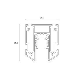Шинопровод под натяжной потолок Hesby Lighting ElDeko HSBL_0072_1