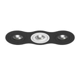 Комплект из светильника и рамки Lightstar Intero 16 (217637+217607+217606+217607) i637070607