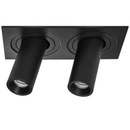 Комплект из светильника и рамки Lightstar Intero Tubo (217527+217272+217272) i527272