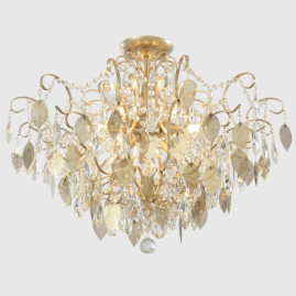 Потолочная люстра Crystal Lux Esmiralda PL9 Gold