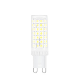Лампа светодиодная диммируемая Gauss G9 5,5W 4100К прозрачная 107309255-D