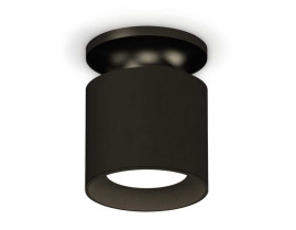 Комплект накладного светильника Ambrella light Techno Spot XS7402063 SBK/PBK черный песок/черный полированный (N7926, C7402, N7021)
