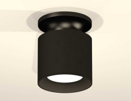 Комплект накладного светильника Ambrella light Techno Spot XS7402063 SBK/PBK черный песок/черный полированный (N7926, C7402, N7021)