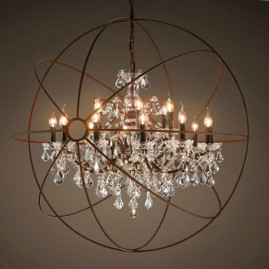 Подвесная люстра Loft-Concept Foucault's Orb Crystal 40.559-0 5255