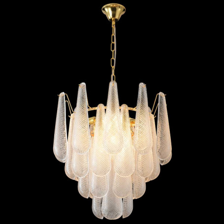 Подвесная люстра Crystal Lux FONTAIN SP8 GOLD