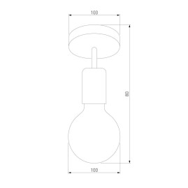Потолочный светильник TK Lighting 1901 Retro
