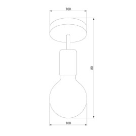 Потолочный светильник TK Lighting 1901 Retro