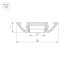 Профиль Arlight PHS-A-2000 ANOD 013215