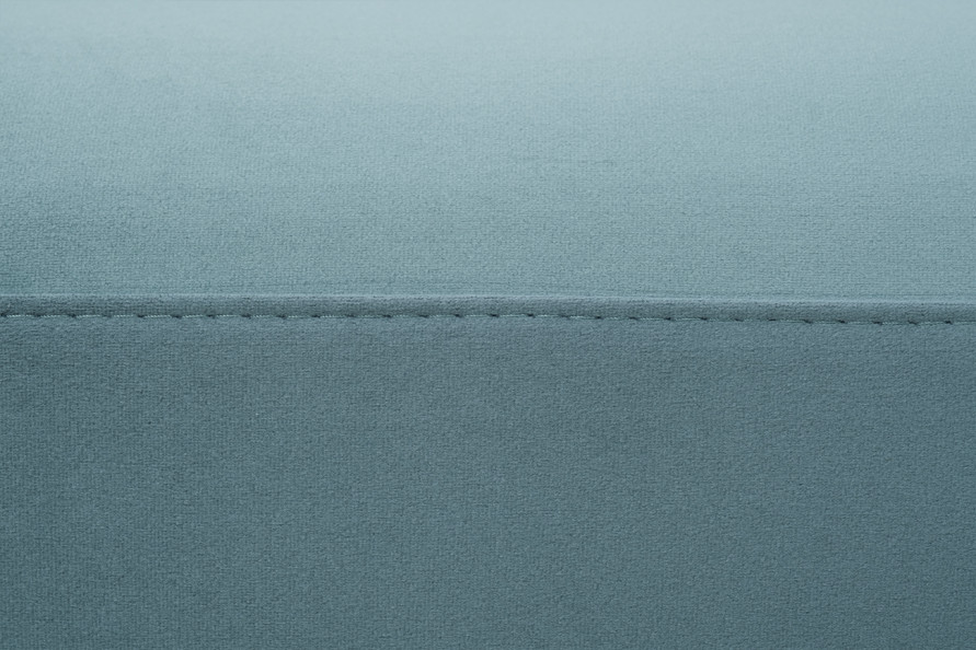 Диван Annette трехместный велюровый бирюзовый