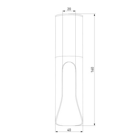 Потолочный светодиодный светильник Elektrostandard Apex 25113/LED a068290