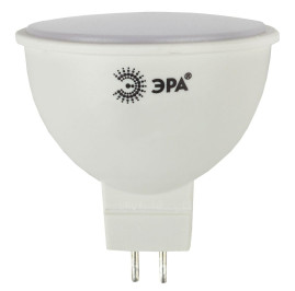 Лампа светодиодная ЭРА GU5.3 8W 2700K матовая LED MR16-8W-12V-827-GU5.3 Б0049093