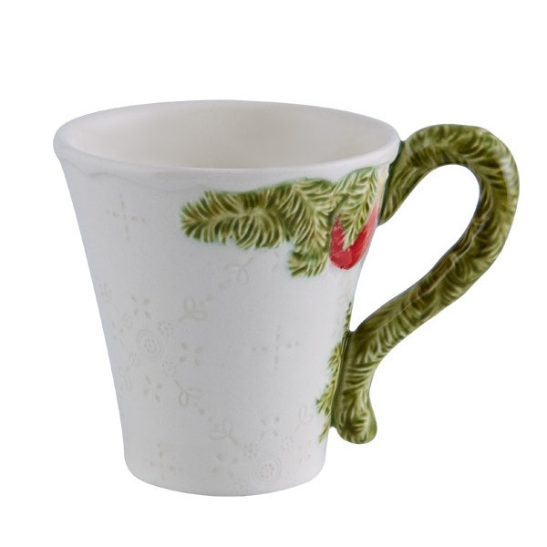 Кружка 500мл.&quot;Christmas Garland&quot; белая