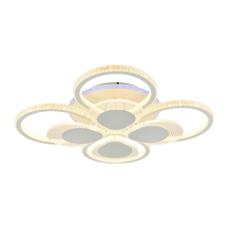 Потолочная светодиодная люстра Profit Light 5891/4+4B WHT