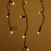 Уличная светодиодная гирлянда Ardecoled бахрома ARD-Edge-Classic-2400x600-Black-88LED-Milk-STD Warm 034107