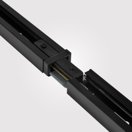 Коннектор прямой Hesby Lighting Skylite для накладного шинопровода 220В, чёрный HSBL_0004