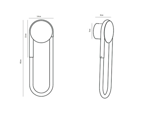 Бра Kink Light Канто 08273,33(4000K)