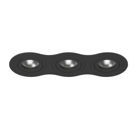 Комплект из светильника и рамки Lightstar Intero 16 (217637+217607+217607+217607) i637070707