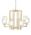 Подвесная люстра Lumina Deco Manhattan LDP 8012-8 F.GD