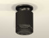 Комплект накладного светильника Ambrella light Techno Spot XS7402064 SBK/PBK/BK черный песок/черный полированный/тонированный (N7926, C7402, N7192)