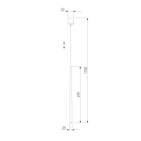 Подвесной светильник TK Lighting 6425 Piano White