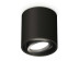 Комплект накладного светильника Ambrella light Techno Spot XS7532002 SBK/PBK черный песок/черный полированный (C7532, N7002)