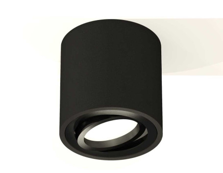 Комплект накладного светильника Ambrella light Techno Spot XS7532002 SBK/PBK черный песок/черный полированный (C7532, N7002)