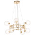 Подвесная люстра Crystal Lux Luxury SP8 Gold