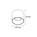 Потолочный светильник Italline IT06-6036 white 3000K