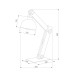 Настольная лампа TK Lighting 5021 Oslo