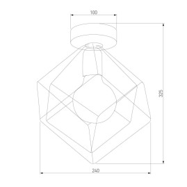 Потолочный светильник TK Lighting 2702 Alambre