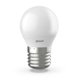 Лампа светодиодная Gauss E27 6.5W 4100K матовая 105102207