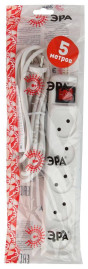 Удлинитель ЭРА 5гн 5м б/з U-5s-5m-2x1 Б0044057