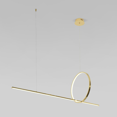 Подвесной светодиодный светильник Eurosvet Mist 90266/1 золото