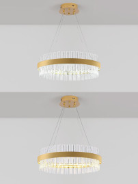 Подвесной светодиодный светильник Natali Kovaltseva Smart Нимбы Innovation Style 83010