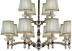 Подвесная люстра iLamp Olivia 82336/8+4 CR