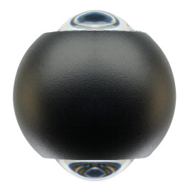 Светодиодный светильник стационарный Feron AL51 2*1W 3000K черный 51131