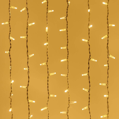 Уличная светодиодная гирлянда Ardecoled занавес 230V теплый белый ARD-Curtain-Pro-2000X3000-White-760Led-Std Warm 026067