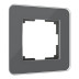 Рамка Werkel Elite на 1 пост графит W0012440 4690389180675