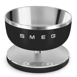 Кухонные весы &quot;Smeg&quot; черные матовые