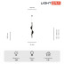 Светильник подвесной Lightera Waves LE119L-98B