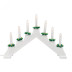 Фигурка «Новогодняя горка» 30х41см Uniel UDL-L7101-007/SWA/WW White Bridge UL-00007388