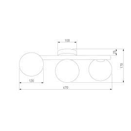Потолочная люстра TK Lighting 5768 Estera Wood